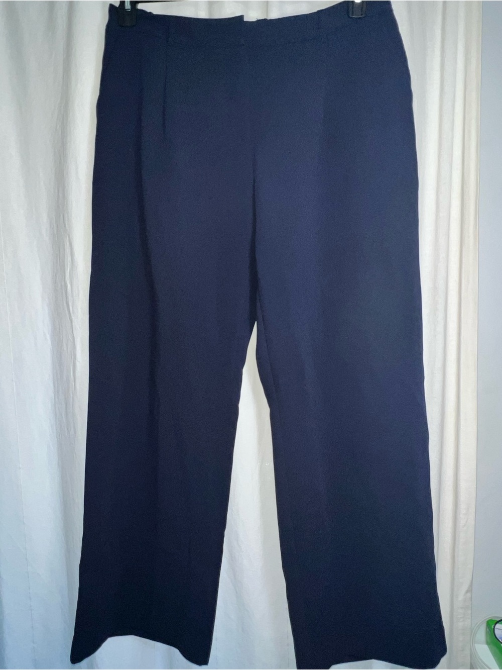 DKNY Navy Wide Leg Pants